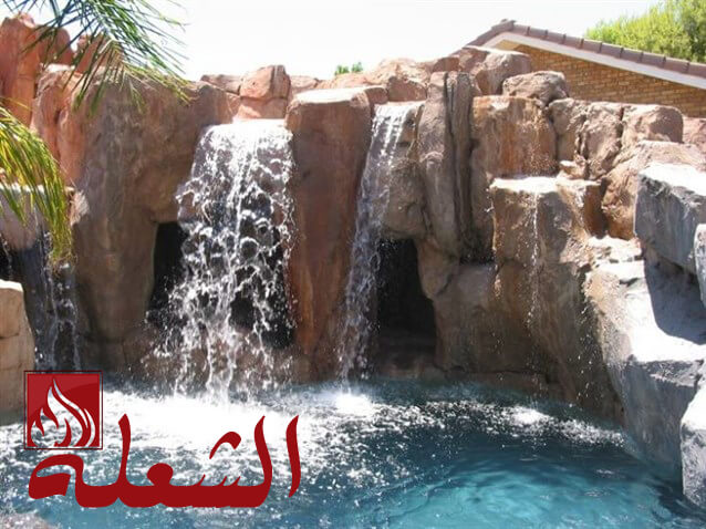 شركة تصميم شلالات بنجران