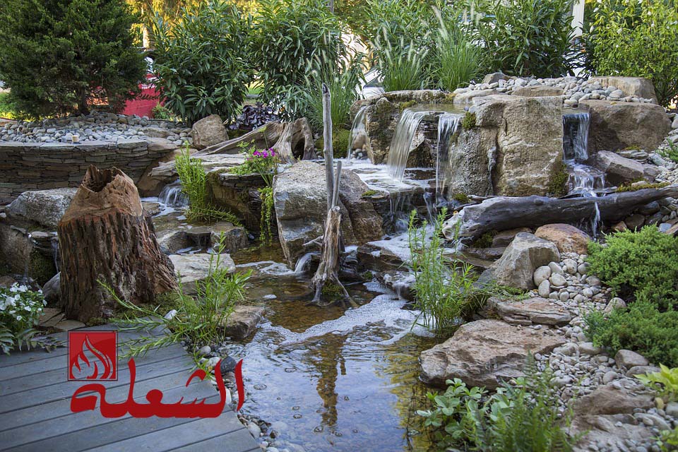 شركة تصميم شلالات بالخرج
