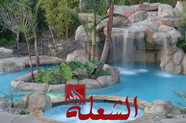 شركة تصميم شلالات بالباحة